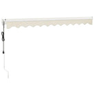Uitschuifbare luifel van gepoedercoat aluminium voor terras en tuin - Zonwering