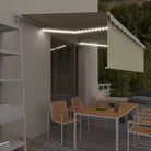 Uitschuifbare Luifel voor Koelere Buitenruimtes - Crème / 5 x 3 m / 1 - Zonwering