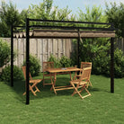 Uittrekbaar dak partytent voor buiten en tuin paviljoen - Taupe / 1 - Partytenten & prieëlen