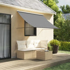 Uittrekbare luifel voor comfortabel genieten op je terras - Antraciet / 200 x 150 cm / 1 - Zonwering