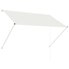 Uittrekbare zonwering met stalen frame voor terras en raam - Crème / 200 x 150 cm / 1 - Zonwering