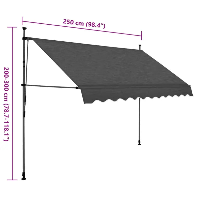 Uittrekbare zonwering voor raam terras en tuin - Zonwering