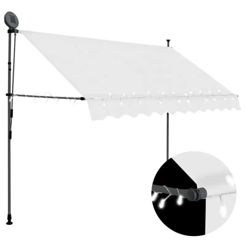 Uittrekbare zonwering voor raam terras en tuin - Crème / 1 / 300 cm - Zonwering