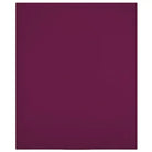 Ultrazacht katoenen hoeslaken voor comfortabel slapen - Bordeauxrood / 100 x 200 cm / 1 - Hoeslakens