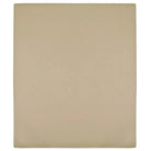 Ultrazacht katoenen hoeslaken voor comfortabel slapen - Taupe / 100 x 200 cm / 2 - Hoeslakens