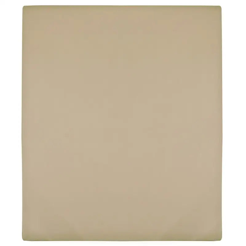 Ultrazacht katoenen hoeslaken voor comfortabel slapen - Taupe / 180 x 200 cm / 1 - Hoeslakens
