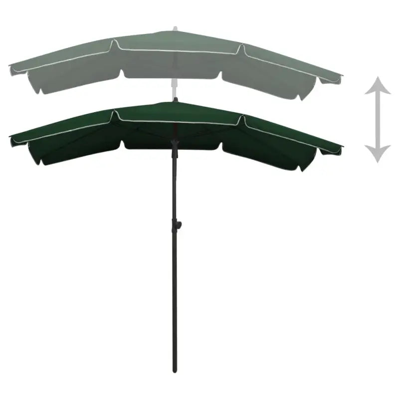 UV-beschermende parasol van polyester voor schaduw en bescherming - Parasols en zonneschermen