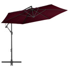 UV-beschermende parasol voor langdurige zonblootstelling - Bordeauxrood / 1 - Parasols en zonneschermen