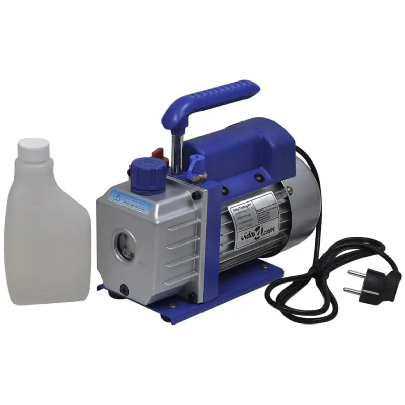 Vacuümpomp voor airconditioning met aluminium behuizing - Blauw / 50 l / min - Accessoires voor airconditioning