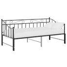 Veelzijdige bedbank met afmetingen bed voor zit- en slaapplaats - Zwart - Bedden & bedframes