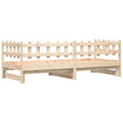 Veelzijdige slaapbank van massief grenenhout met diverse afmetingen - Bedden & bedframes