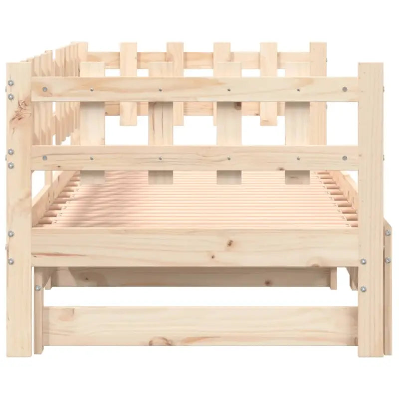 Veelzijdige slaapbank van massief grenenhout met diverse afmetingen - Bedden & bedframes
