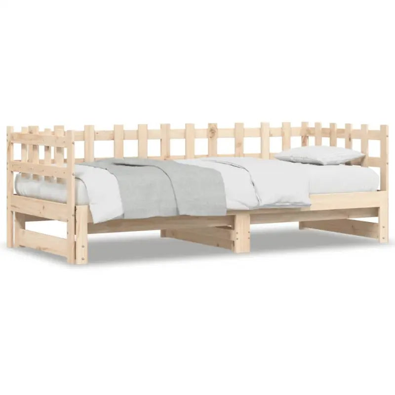 Veelzijdige slaapbank van massief grenenhout met diverse afmetingen - Bedden & bedframes