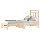 Veelzijdige slaapbank van massief grenenhout met passende afmetingen - Bedden & bedframes