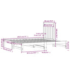 Veelzijdige slaapbank van massief grenenhout met passende afmetingen - Bedden & bedframes