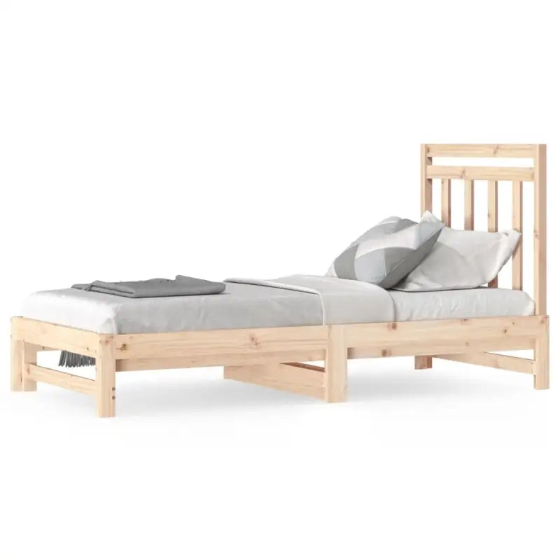Veelzijdige slaapbank van massief grenenhout met passende afmetingen - Bedden & bedframes