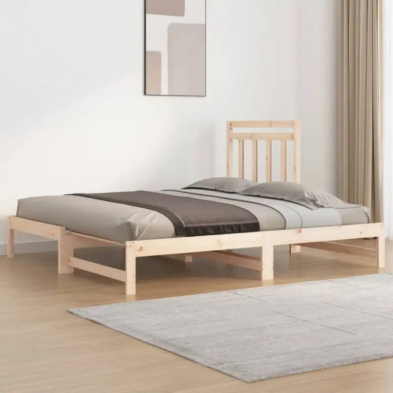 Veelzijdige slaapbank van massief grenenhout met passende afmetingen - Bedden & bedframes
