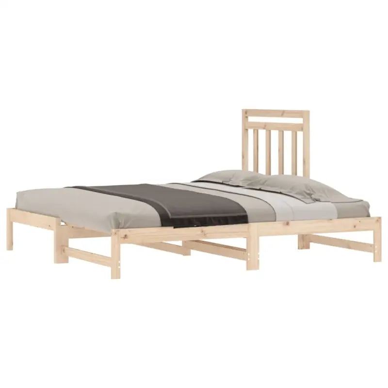 Veelzijdige slaapbank van massief grenenhout met passende afmetingen - Bedden & bedframes