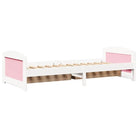 Veelzijdige slaapbank van massief grenenhout voor slaapkamer en woonkamer - Bedden & bedframes