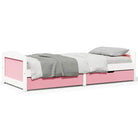 Veelzijdige slaapbank van massief grenenhout voor slaapkamer en woonkamer - Bedden & bedframes