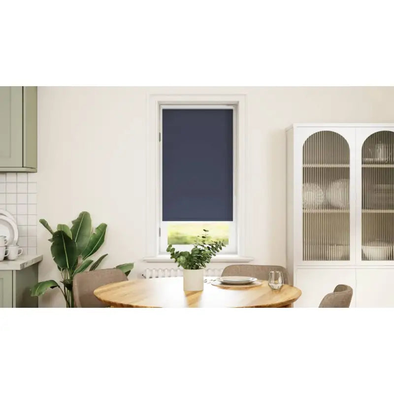 Verduisterende rolgordijnen voor jonge kinderen en optimale lichtcontrole - Blauw / 60 x 120 cm - Jaloezieën &