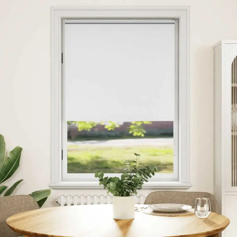 Verduisterende rolgordijnen voor jonge kinderen en optimale lichtcontrole - Wit / 80 x 175 cm - Jaloezieën &