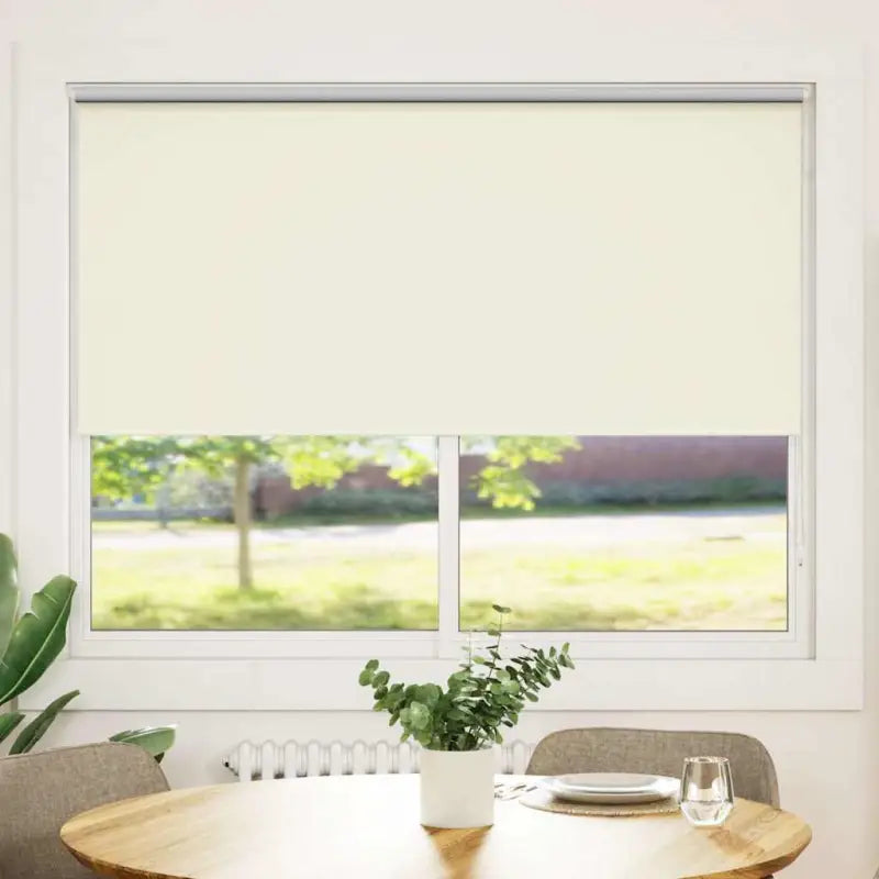 Verduisterende rolgordijnen voor jonge kinderen en optimale lichtcontrole - Gebroken wit / 160 x 175 cm - Jaloezieën &