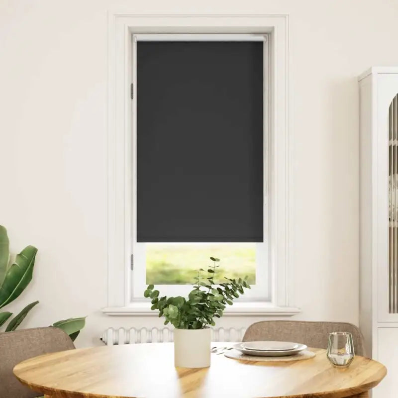 Verduisterende rolgordijnen voor jonge kinderen en optimale lichtcontrole - Zwart / 60 x 120 cm - Jaloezieën &