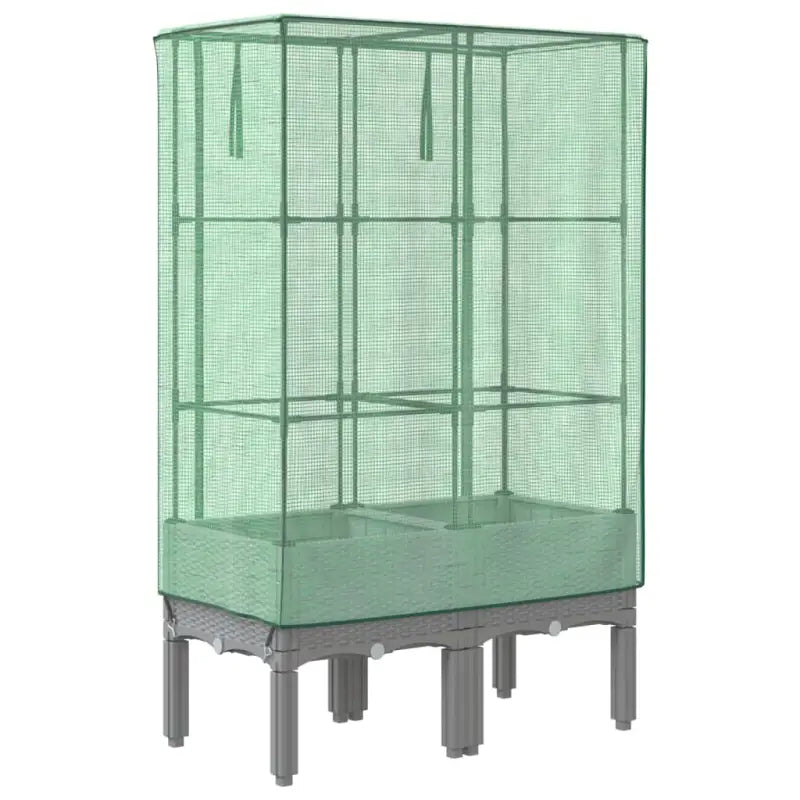 Verhoogde plantenbak met kasdek voor veel groeiruimte - Bloempotten & plantenbakken