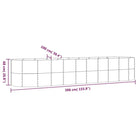 Verhoogde plantenbak van gepoedercoat staal voor tuin en balkon - Bloempotten & plantenbakken