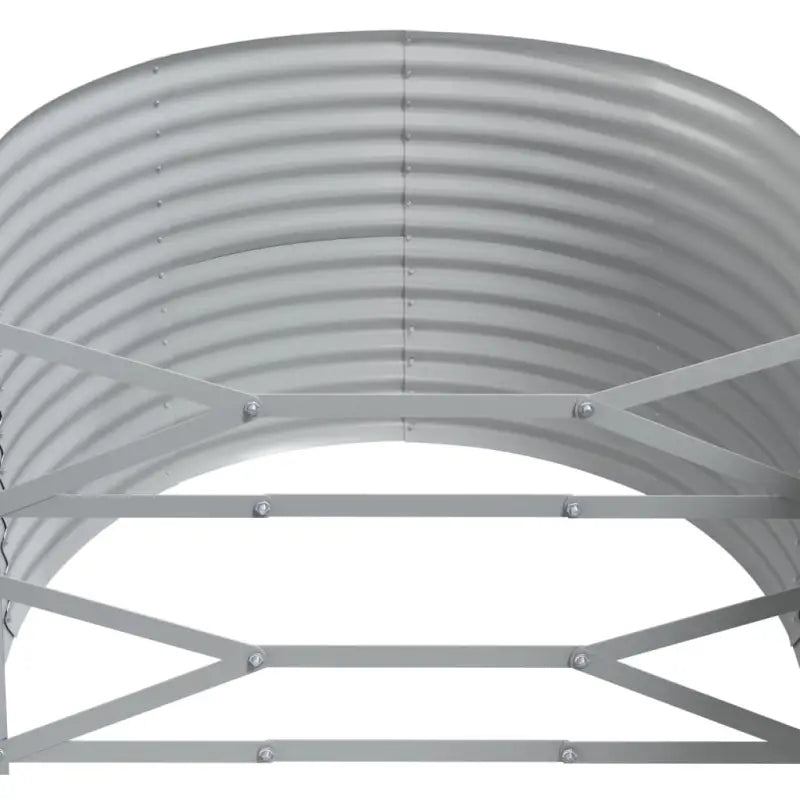 Verhoogde plantenbak van gepoedercoat staal voor tuin en balkon - Bloempotten & plantenbakken