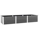 Verhoogde plantenbak voor tuin balkon of terras decoratie - 300 x 100 x 54 cm / 1 - Bloempotten & plantenbakken