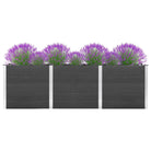 Verhoogde plantenbak voor tuin balkon of terras decoratie - 300 x 100 x 91 cm / 1 - Bloempotten & plantenbakken