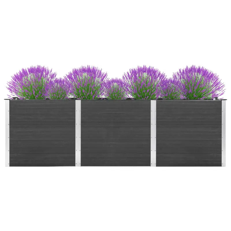 Verhoogde plantenbak voor tuin balkon of terras decoratie - 300 x 100 x 91 cm / 1 - Bloempotten & plantenbakken