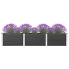 Verhoogde plantenbak voor tuin balkon of terras decoratie - 300 x 50 x 54 cm / 1 - Bloempotten & plantenbakken