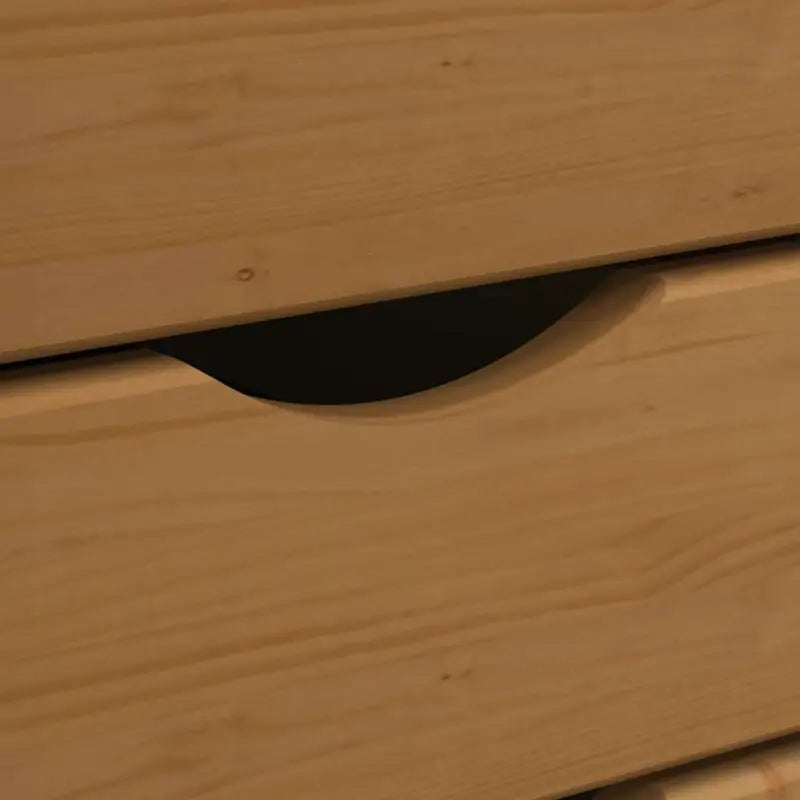 Verplaatsbare lockerkast van massief grenenhout voor gemakkelijk schoonmaken - Opbergkasten & lockerkasten