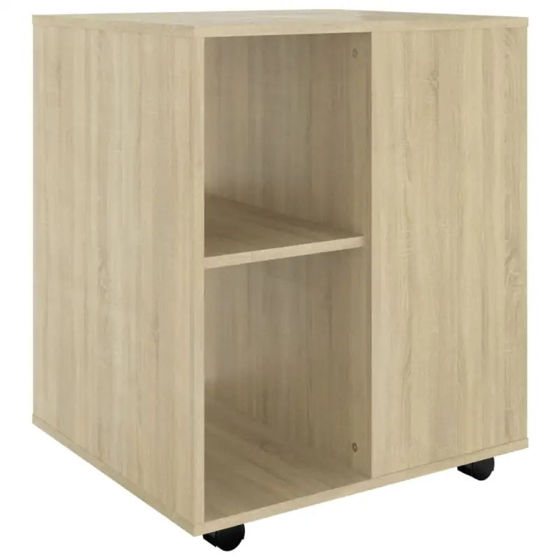 Verplaatsbare opbergkast van bewerkt hout met moderne uitstraling - Opbergkasten & lockerkasten