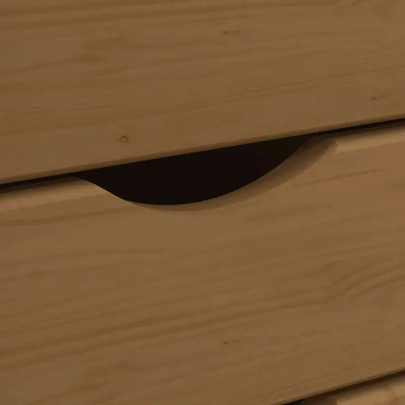 Verrijdbare opbergrek met massief grenenhout en gemakkelijk schoon te maken - Opbergkasten & lockerkasten