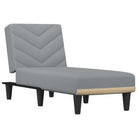 Verstelbare chaise longue voor compacte ontspanningshoek met totale afmetingen - Chaises longues