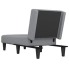 Verstelbare chaise longue voor compacte ontspanningshoek met totale afmetingen - Chaises longues