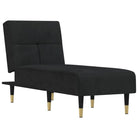 Verstelbare chaise longue voor kleine ontspanningshoek met totale afmetingen - Chaises longues