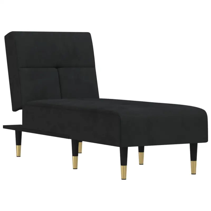 Verstelbare chaise longue voor kleine ontspanningshoek met totale afmetingen - Chaises longues