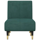Verstelbare chaise longue voor kleine ontspanningshoek met totale afmetingen - Chaises longues
