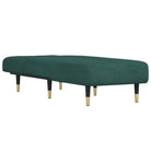 Verstelbare chaise longue voor kleine ontspanningshoek met totale afmetingen - Chaises longues