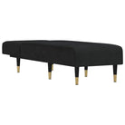 Verstelbare chaise longue voor kleine ontspanningshoek met totale afmetingen - Chaises longues
