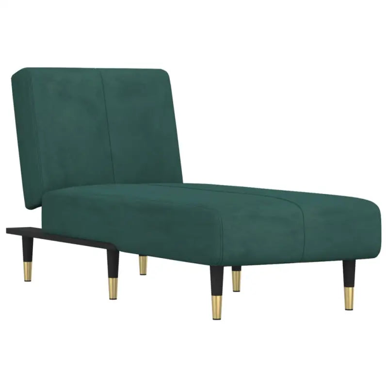 Verstelbare chaise longue voor kleine ontspanningshoek met totale afmetingen - Chaises longues