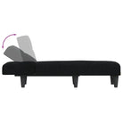Verstelbare chaise longue voor kleine ontspanningshoek met totale afmetingen - Chaises longues