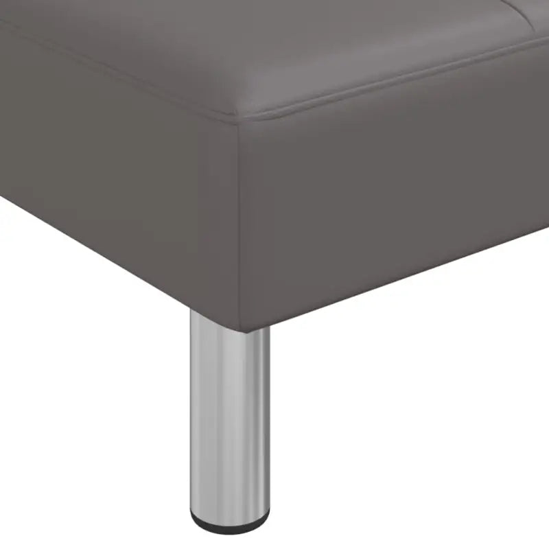 Verstelbare chaise longue voor kleine ontspanningshoekje met totale afmetingen - Chaises longues