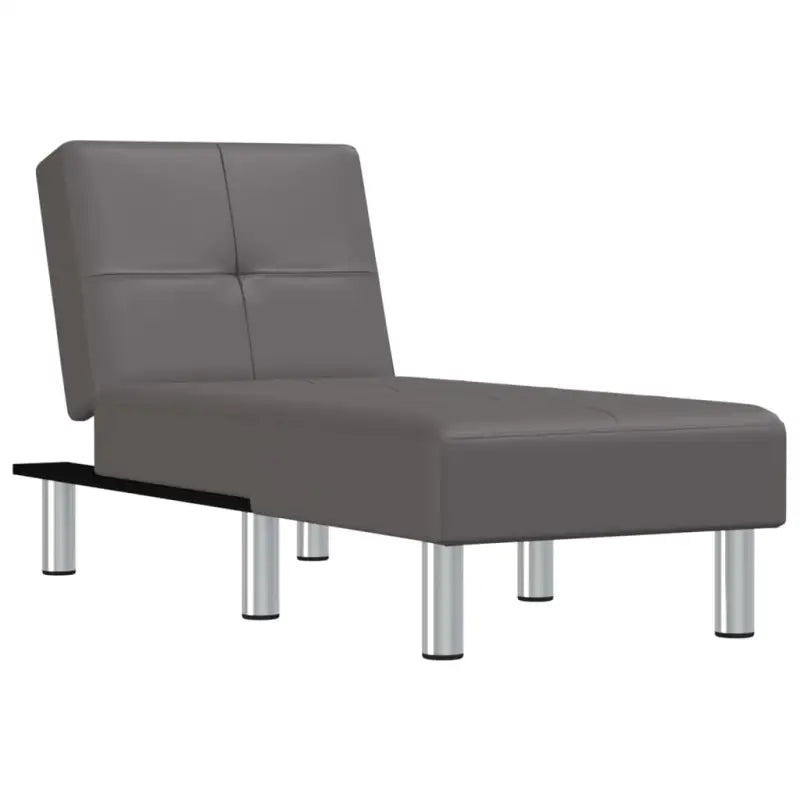 Verstelbare chaise longue voor kleine ontspanningshoekje met totale afmetingen - Chaises longues