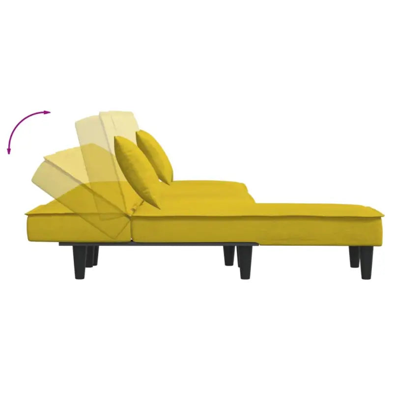 Verstelbare chaise longue voor kleine ontspanningshoekje met kleine totale afmetingen - Chaises longues